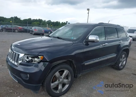 2012 Jeep Grand Cherokee Overland из США, поврежденный, VIN 1C4RJFCG5CC361498